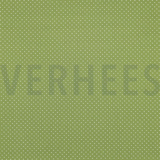Verhees - Poplin Petit Dots - Green 04948.017