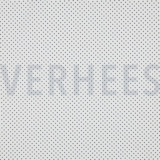 Verhees - Poplin Petit Dots Hvid/Blå - White/Navy 04948.102