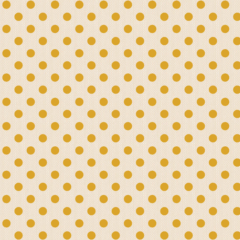 Tilda Creating Memories Polka Dot - Gul 160064