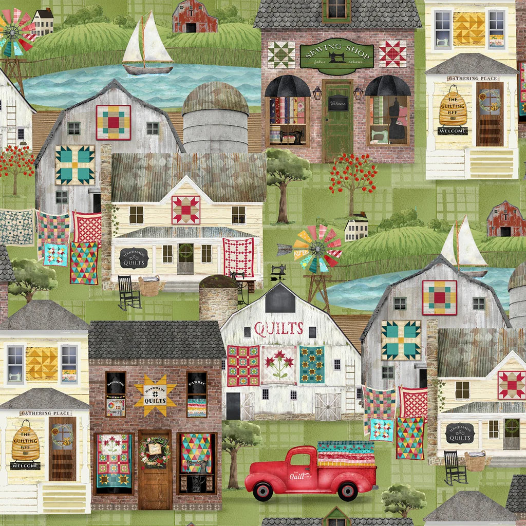 3 Wishes - Shop Hop Around Town - 21698-GRN