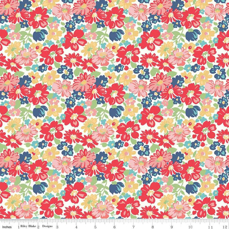 Riley Blake - Vintage Happy 2 Red - C9130
