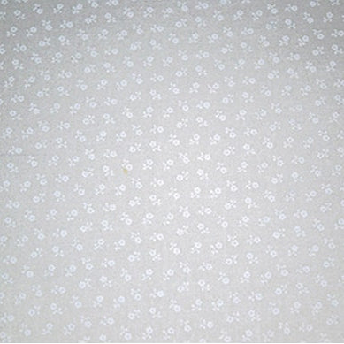 Stoffabric - Muslin Prints Hvid - 313-008