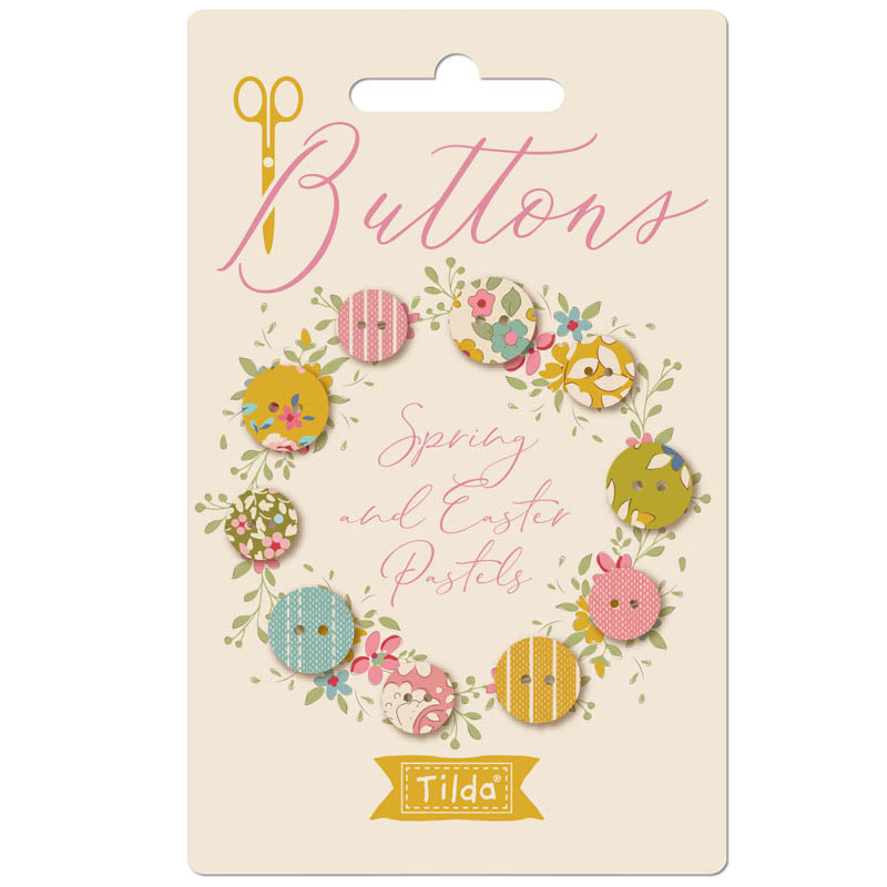 Tilda knapper - Creating Memories Spring - 400062