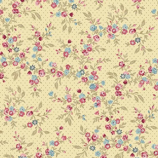 Sienna - Trailing Flowers Sunshine - 689 Y