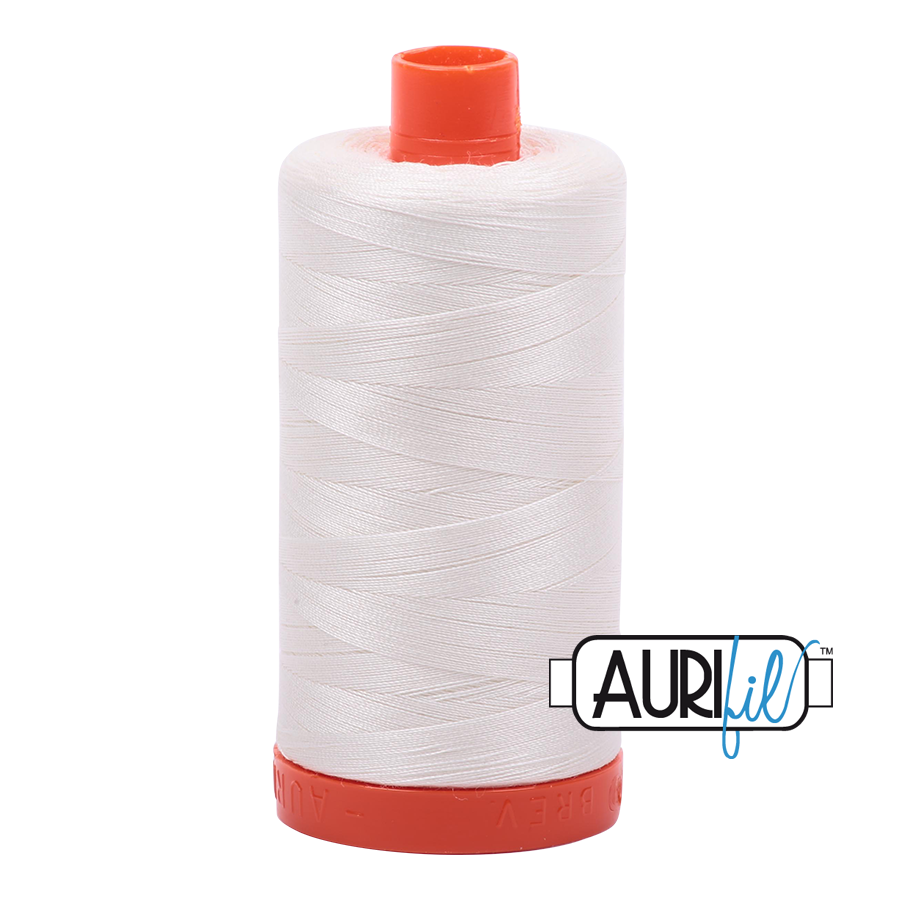 Aurifil bomuldstråd - Chalk - 2026