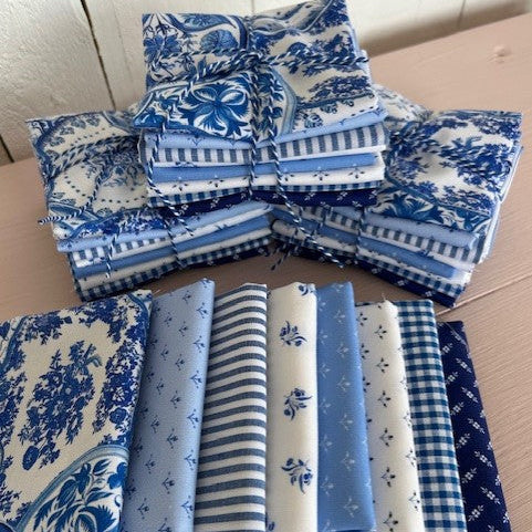 Stofpakke China blue