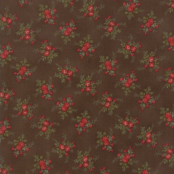 Moda Rosewood - 3 Sisters Chocolate - 44185-13