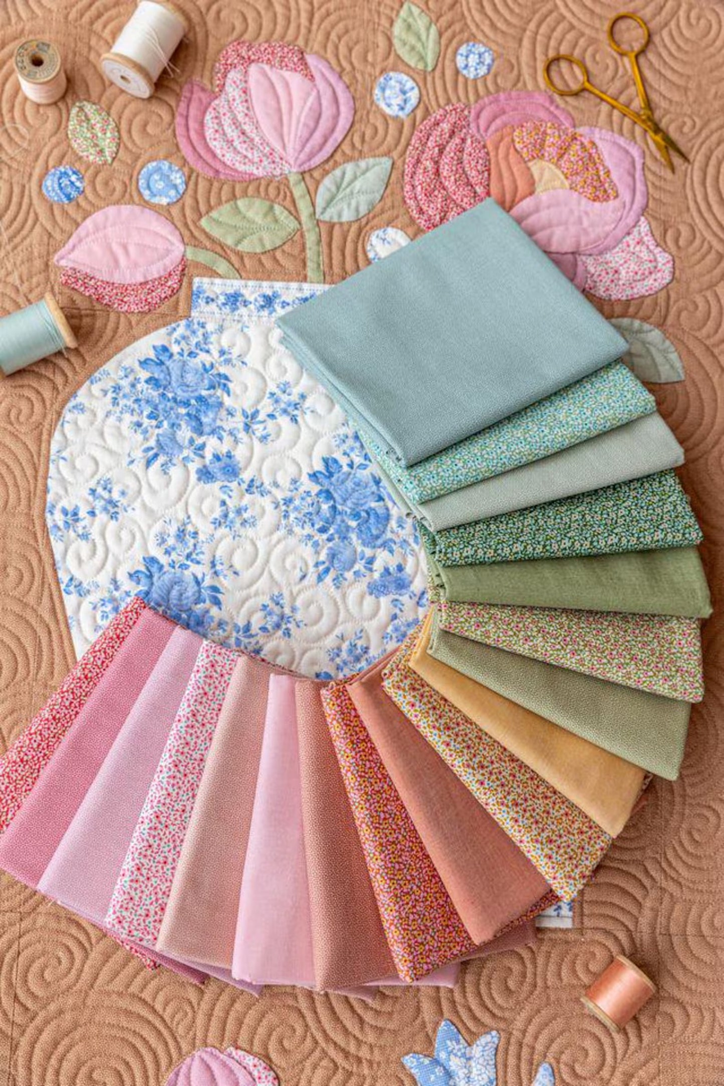 Tilda - Applique Flowers Fat Eight - 300284