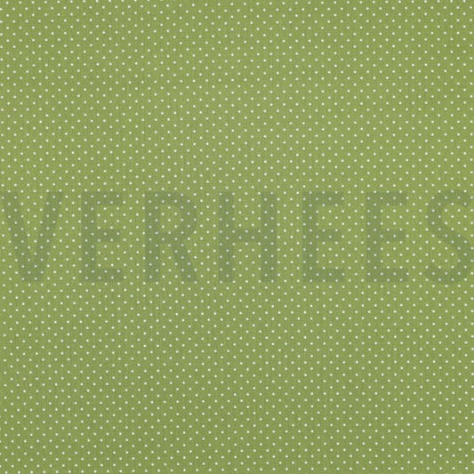 Verhees - Poplin Petit Dots - Green 04948.017