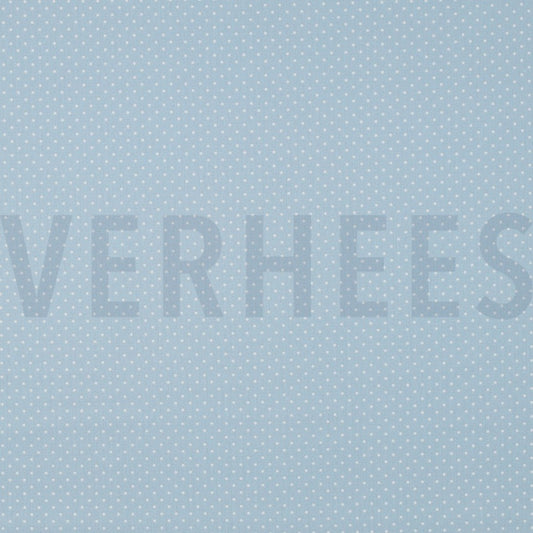 Verhees - Poplin Petit Dots - Light Blue 04948.020