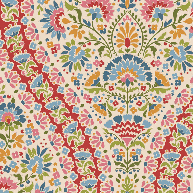 Tilda Pie in the sky - Whimsybird - Rød 100491