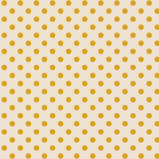 Tilda Creating Memories Polka Dot - Gul 160064