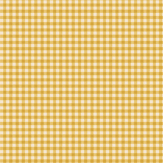 Tilda Creating Memories Woven Gingham Yellow - 160065