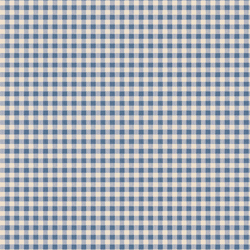 Tilda Creating Memories Gingham - Blå 160073