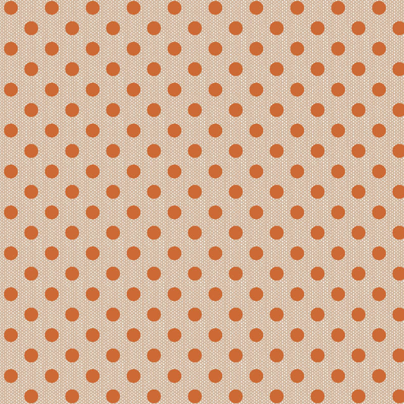 Tilda Creating Memories Polka Dot - Ginger 160078