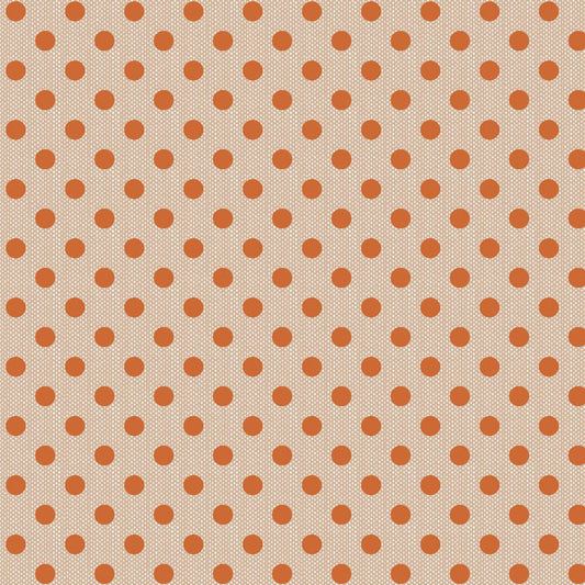 Tilda Creating Memories Polka Dot - Ginger 160078