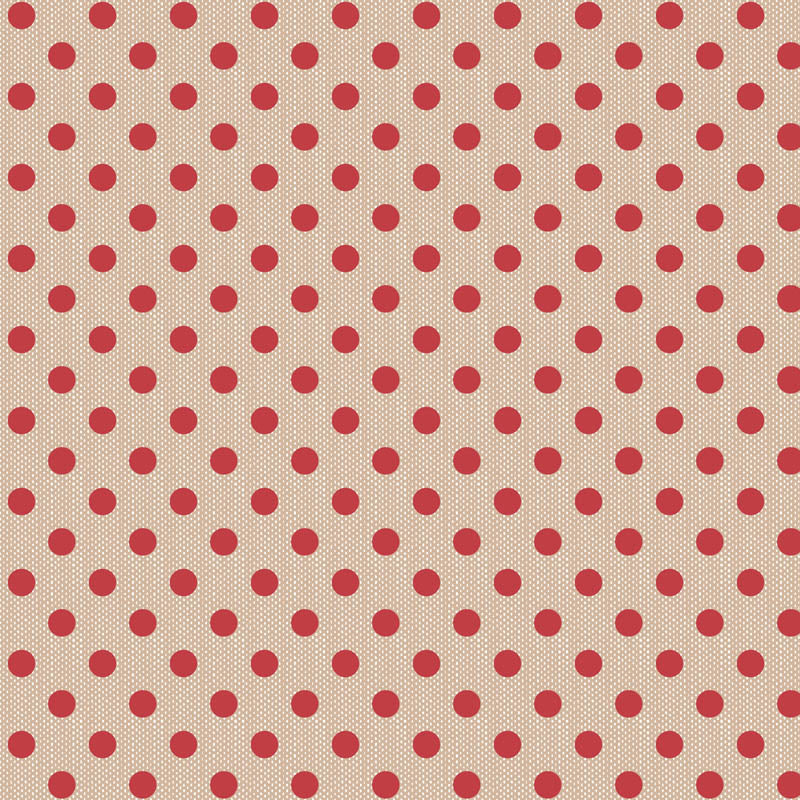 Tilda Creating Memories - Polkadot - Red 160085