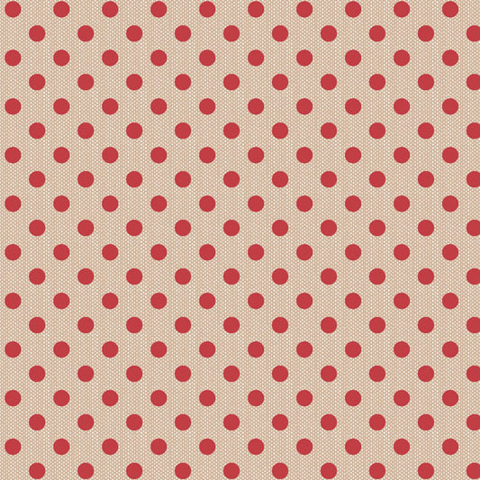 Tilda Creating Memories - Polkadot - Red 160085