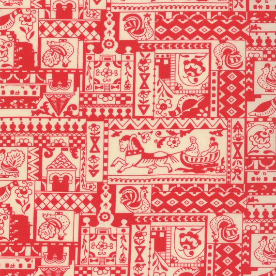 Moda - Russian Tradition Red - 32723