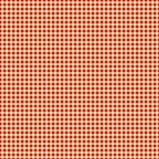Renee Nanneman - Bee Hive Check French Red 3 mm - 9092-R