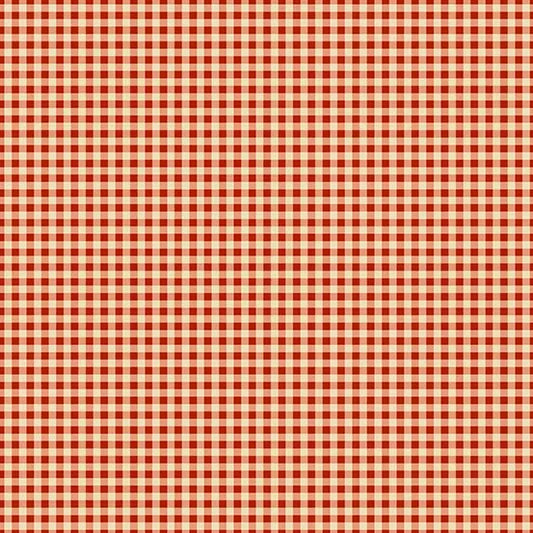 Renee Nanneman - Bee Hive Check French Red 3 mm - 9092-R