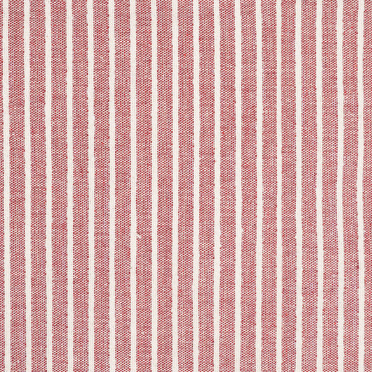 Striped Cotton - Red / White