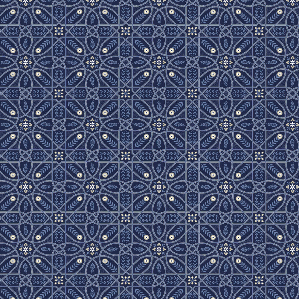Willian Morris - Wandle Brophy Trellis Blue - PWWM046-BLUE