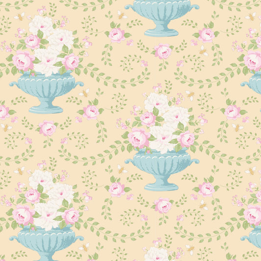 Tilda Happy Campers - Flowerbees Eggnog - 100228
