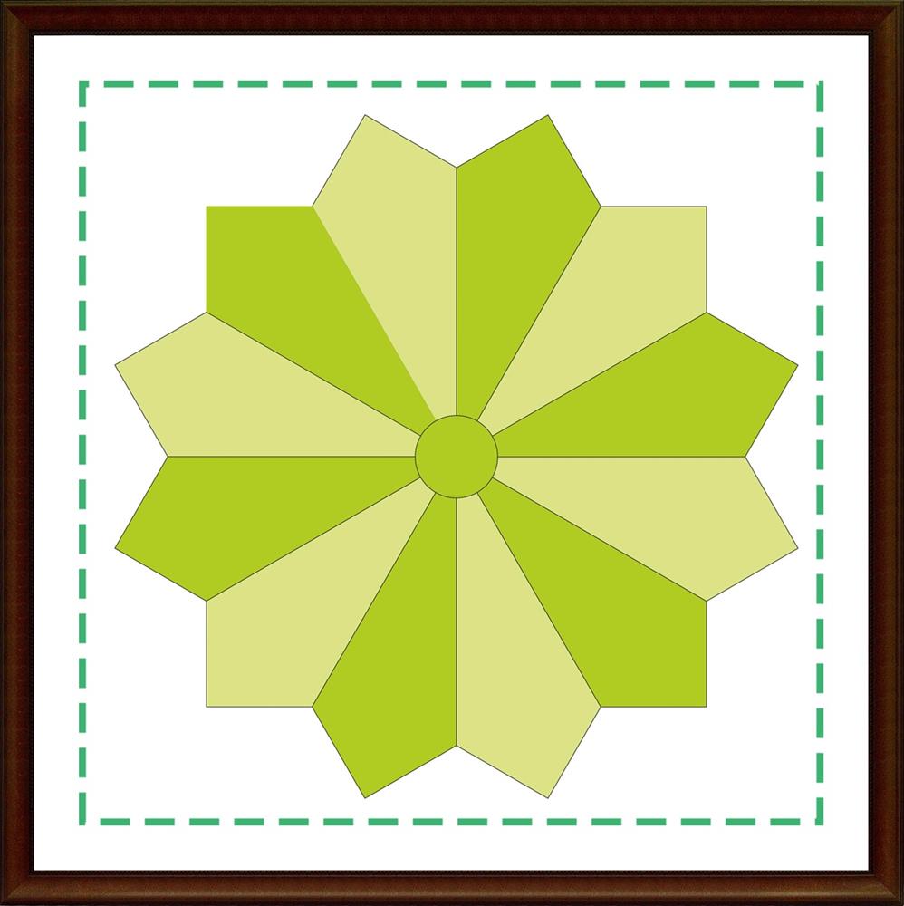 Hexagonal cardboard templates 2.5 cm / I-5
