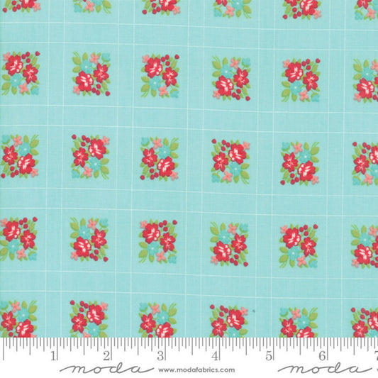 Moda - Bonnie and Camille Little Snippets Aqua - 55187 12