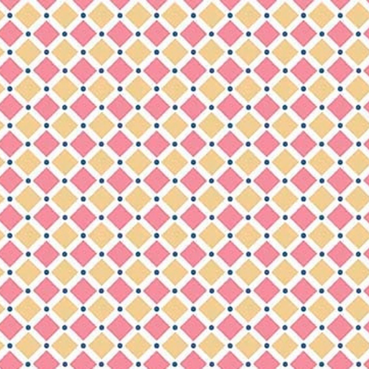 Riley Blake - Cozy Christmas Square Pink - C5366