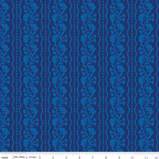 Liberty Lasenby - Garden Party Blue China - 01667331A