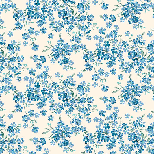 Liberty Lasenby Floral Nostagia - Forget Me Not Trail 01667451C