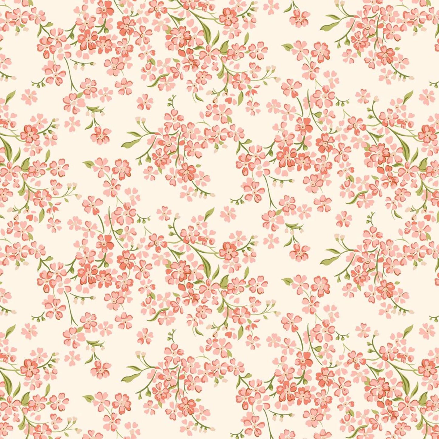 Liberty Lasenby Floral Nostagia - Forget Me Not Trail 01667451B