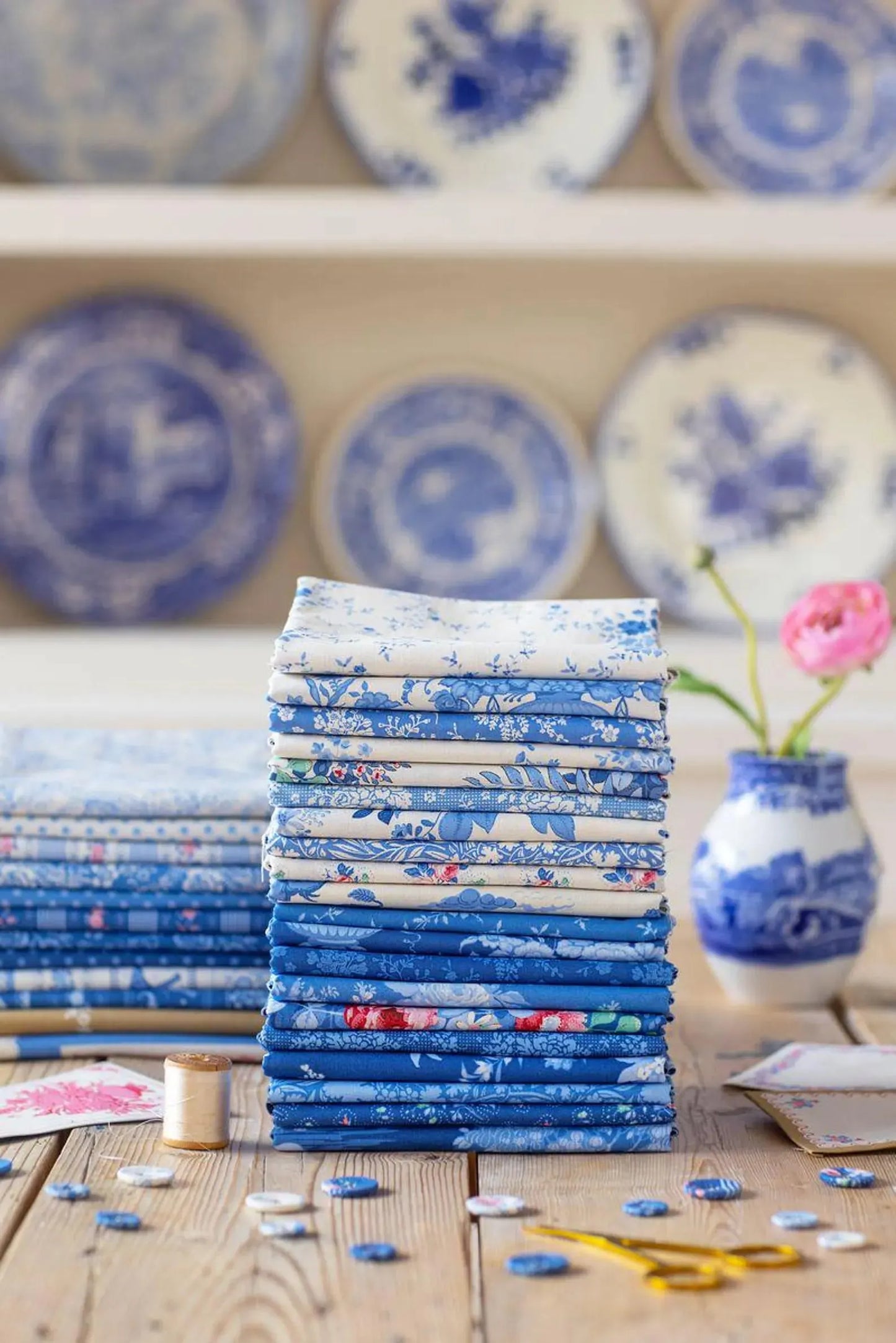 Tilda - Something Blue Collection Fat Eight Bundle - 300266
