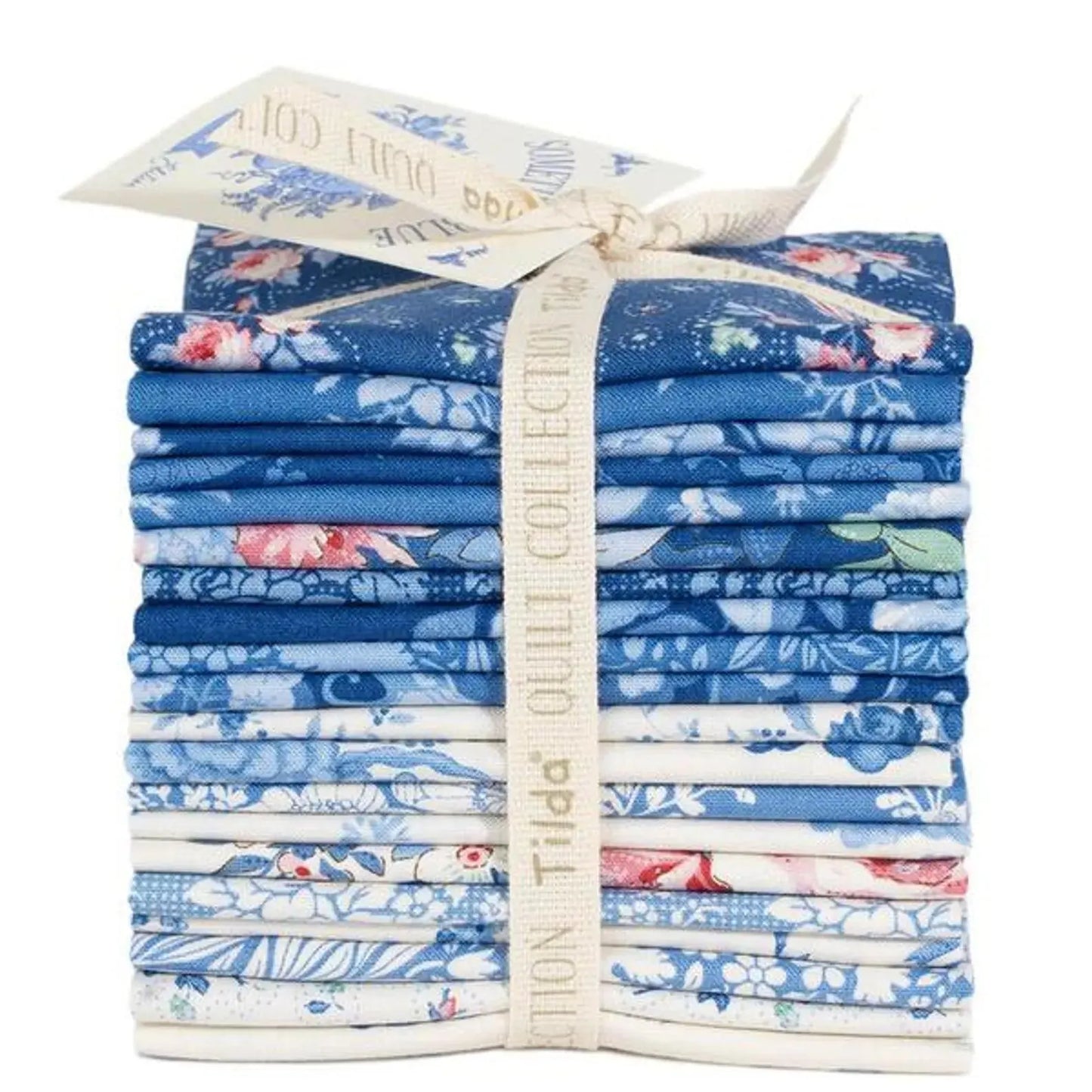 Tilda - Something Blue Collection Fat Eight Bundle - 300266
