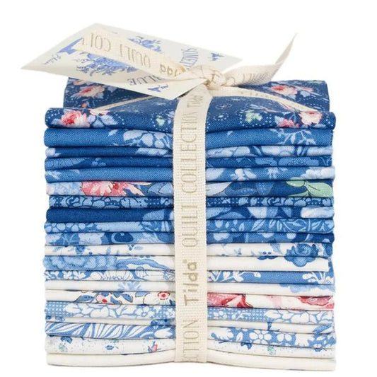 Tilda - Something Blue Collection Fat Eight Bundle - 300266