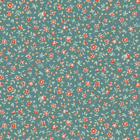 Tilda Village Life - Mae Teal - 110178