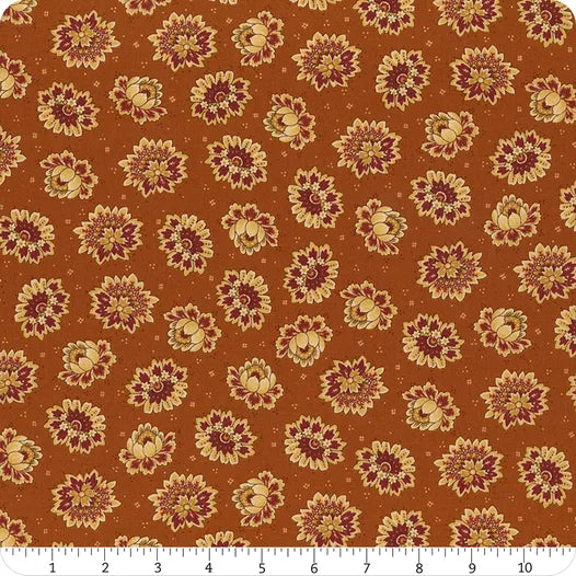 Henry Glass - Quiet Grace Orange Tossed Blossoms - 920-30