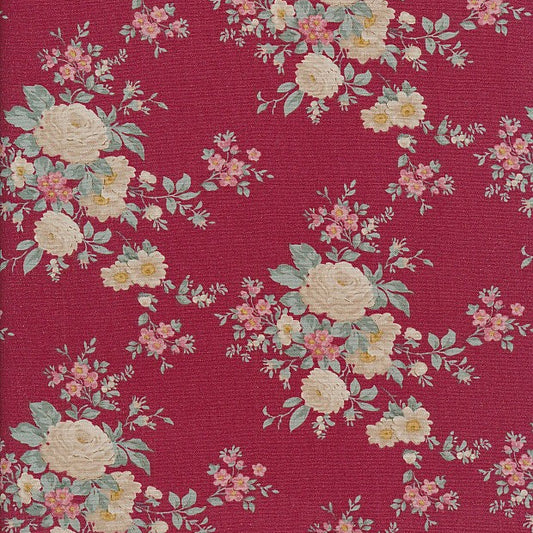 Tilda - Merry Little Christmas Carol Burgundy - 100622